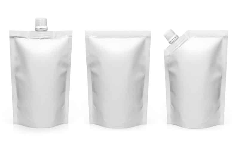 Three examples of flexible packaging provided by a co packaging facility