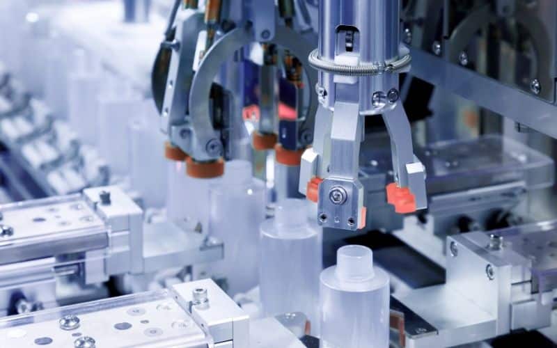 Bottles are filled at a contract filling facility